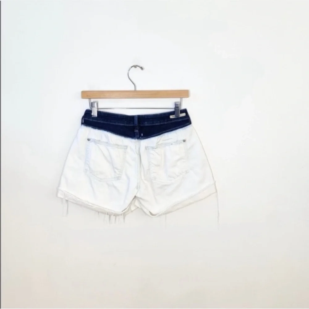 Anthropologie Pilcro and the Letterpress Dip Dyed Jean Shorts - Picture 4 of 10